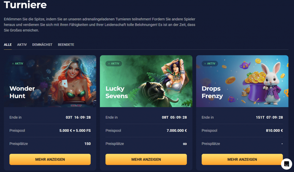 Joo Casino auf Mobilgerät geöffnet