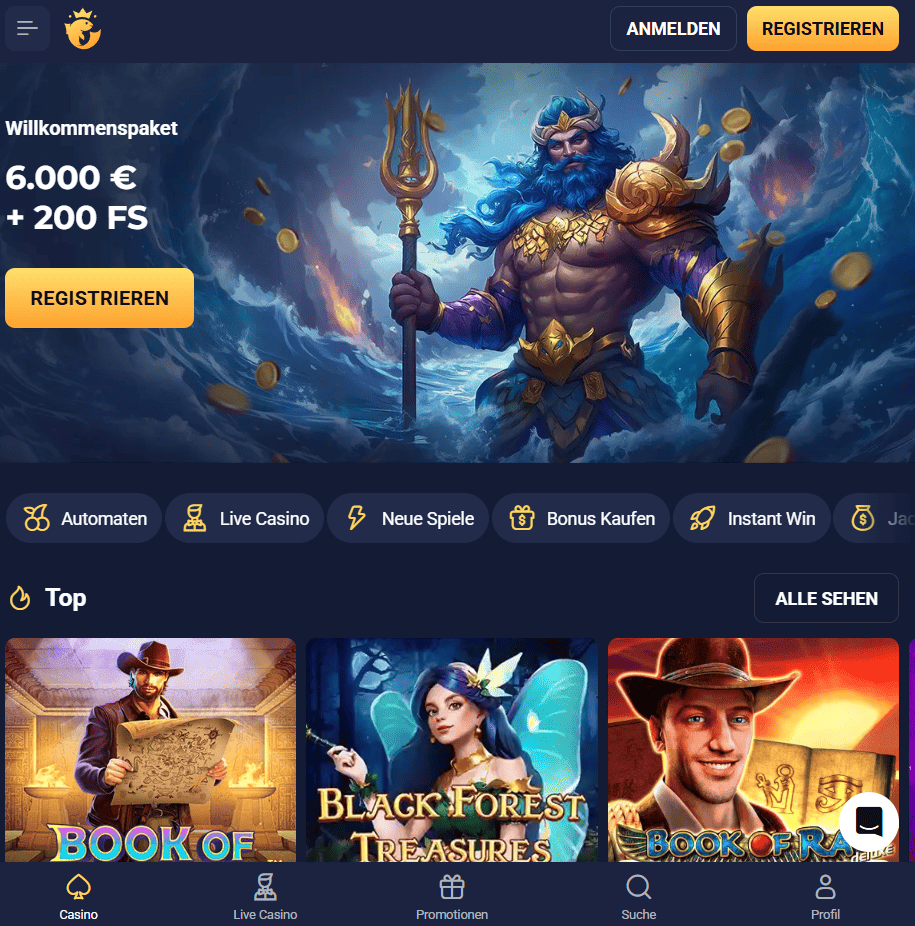 Spieler nutzt Joo Casino mobil mit Bonus